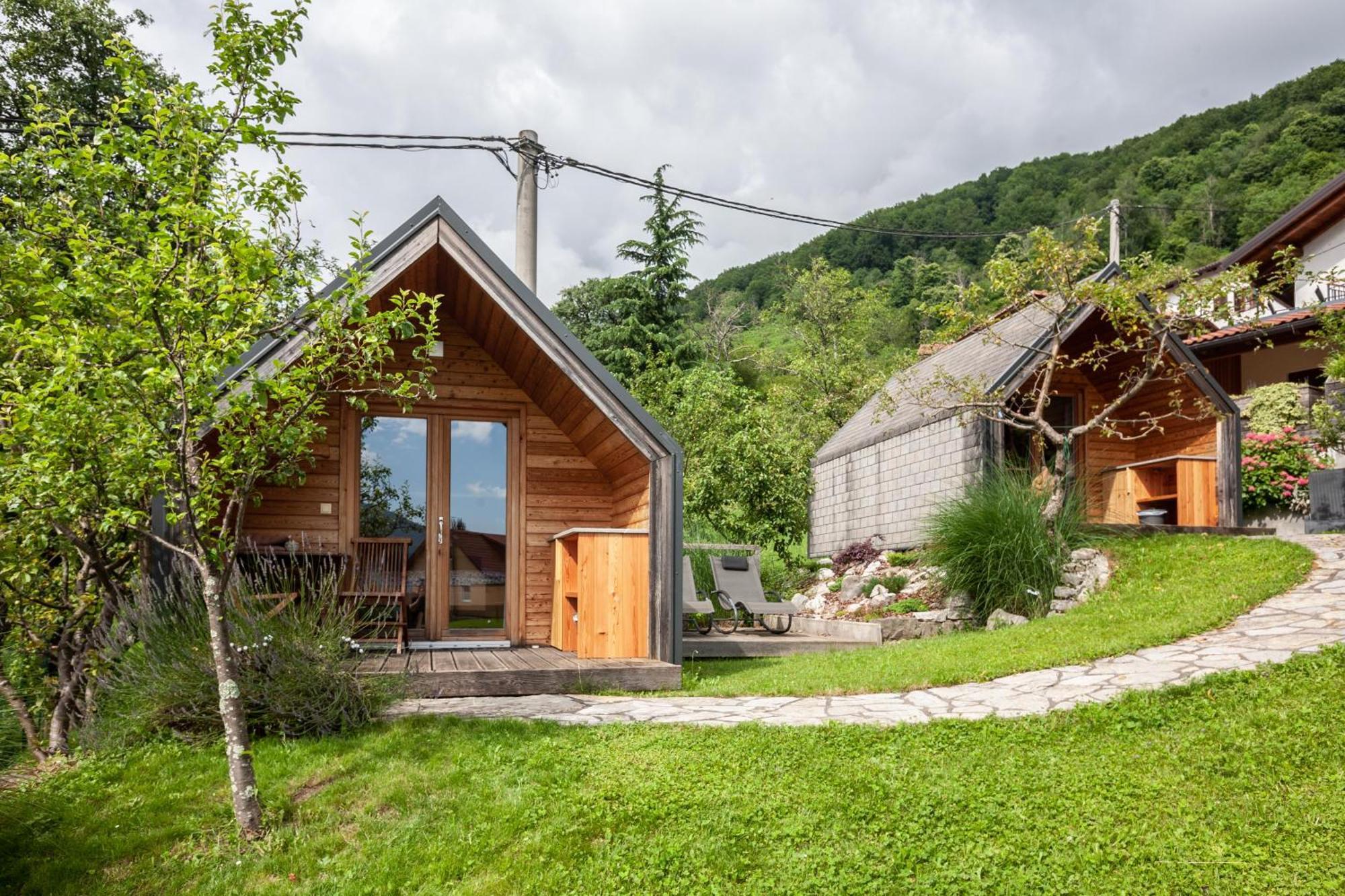 ホテル Glamping Kranjc コバリード エクステリア 写真